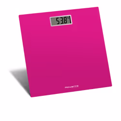 Rowenta Premiss BS1403 Carré Rose Pèse-personne électronique
