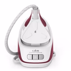 Calor SV6110C0 Centrale vapeur 2200 W 1,4 L Semelle CeramicGlide Bourgogne, Transparent, Blanc
