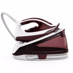 Calor SV6120C0 Centrale vapeur 2200 W 1,4 L Semelle en céramique Bourgogne, Transparent, Blanc