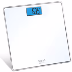 Pèse-personne électronique TEFAL - PP1501V0 Type : Electronique Poids max. (kg) : 160 Précison (g) : 100 Couleur : Blanc Fonc ...