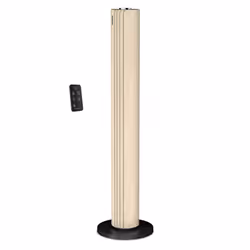 Rowenta Urban Cool VU6770, Ventilateur vertical domestique, Noir, Bois, Sol, 8 h, LED, IP20