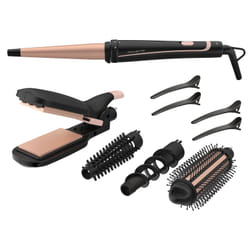 Rowenta Infinite Looks CF4231F0 brosse soufflante et fer à lisser Multistyler À chaleur Noir, Bronze 1,8 m