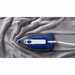 Tefal FV2838E0 fer à repasser Fer à repasser à sec ou à vapeur Semelle en cérilium 2400 W Bleu, Blanc