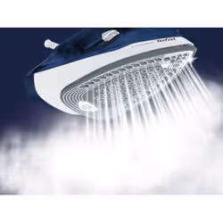 Tefal FV2838E0 fer à repasser Fer à repasser à sec ou à vapeur Semelle en cérilium 2400 W Bleu, Blanc - Vue supplémentaire 5