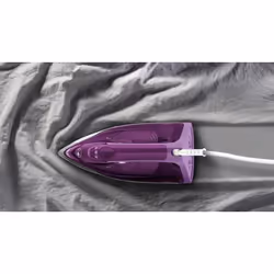 Tefal FV2836 Fer à repasser à sec ou à vapeur Semelle en céramique 2400 W Violet, Blanc