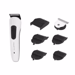 Rowenta TN8931, Noir, Blanc, 1 mm, 1,2 cm, Barbe, Moustache, Acier inoxydable, AC/Batterie
