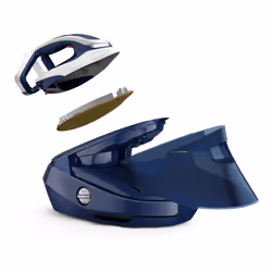 Tefal Pro Express Vision GV9812E0 Centrale vapeur 3000 W 1,1 L Durilium AirGlide Autoclean soleplate Bleu, Blanc
