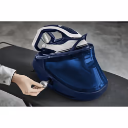 Tefal Pro Express Vision GV9812E0 Centrale vapeur 3000 W 1,1 L Durilium AirGlide Autoclean soleplate Bleu, Blanc - Vue supplémentaire 7