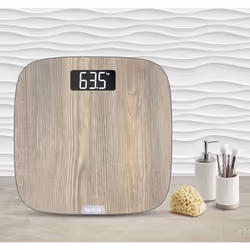 Tefal Origin PP1600V0 balance Ovale Bois Pèse-personne électronique