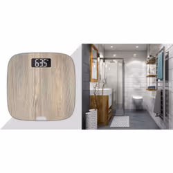 Rowenta BS1600 balance Carré Bois Pèse-personne électronique - Vue supplémentaire 4