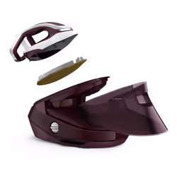 Tefal Pro Express Vision GV9810E0 Centrale vapeur 3000 W 1,1 L Durilium AirGlide Autoclean soleplate Rouge, Blanc