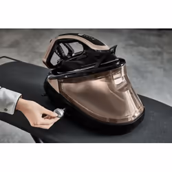 Tefal Pro Express Vision GV9820E0 Centrale vapeur 3000 W 1,2 L Durilium AirGlide Autoclean soleplate Noir, Or - Vue supplémentaire 4