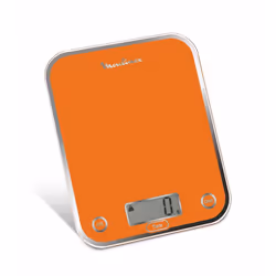 Moulinex BN5001 Optiss Orange Comptoir Rectangle Balance de ménage électronique