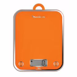Moulinex BN5001 Optiss Orange Comptoir Rectangle Balance de ménage électronique