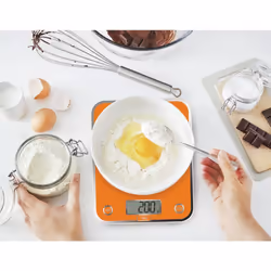 Moulinex BN5001 Optiss Orange Comptoir Rectangle Balance de ménage électronique - Vue supplémentaire 4