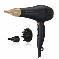 Rowenta CV7846F0, Secteur, Noir, Or, Monochromatique, Anneau de suspension, 1,8 m, Boutons