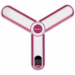Moulinex INGENIO BN5400, Balance de ménage électronique, 5 kg, 1 g, Rose, Blanc, Plastique, LCD