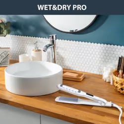 Rowenta Wet&Dry Pro SF5010F0 brosse soufflante et fer à lisser À chaleur Blanc - Vue supplémentaire 4