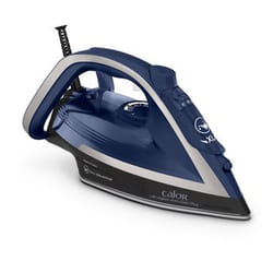 Calor FV6846C0 fer à repasser Fer à repasser à sec ou à vapeur Durilium AirGlide soleplate 2800 W Bleu