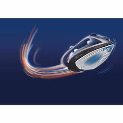 Calor FV6846C0 fer à repasser Fer à repasser à sec ou à vapeur Durilium AirGlide soleplate 2800 W Bleu