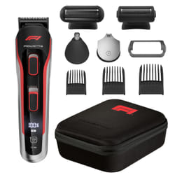 Rowenta Formula 1® TN944MF0 tondeuse à cheveux Gris, Rouge 15 Lithium-Ion (Li-Ion)
