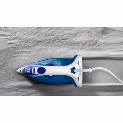 Calor FV5751C0 fer à repasser Fer à repasser à sec ou à vapeur Durilium Airglide soleplate 2700 W Bleu, Blanc