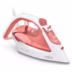 Le fer à repasser Easygliss Plus Corail est équipé d'une semelle dotée de la technologie Durilium Airglide de Calor qui garan ...