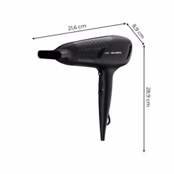 Rowenta X KARL LAGERFELD Studio Dry CV581LF0 sèche-cheveux 2300 W Noir - Vue supplémentaire 6