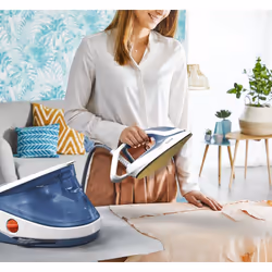 Tefal Pro Express Ultimate II GV9710E0 Centrale vapeur 1,2 L Durilium Airglide Autoclean Ultra Thin soleplate Bleu, Blanc - Vue supplémentaire 4