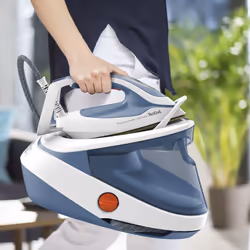 Tefal Pro Express Ultimate II GV9710E0 Centrale vapeur 1,2 L Durilium Airglide Autoclean Ultra Thin soleplate Bleu, Blanc - Vue supplémentaire 5