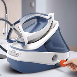 Tefal Pro Express Ultimate II GV9710E0 Centrale vapeur 1,2 L Durilium Airglide Autoclean Ultra Thin soleplate Bleu, Blanc - Vue supplémentaire 7