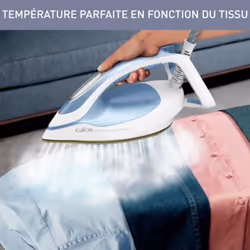 Calor Pro Express Ultimate II 3000 W 1,2 L Durilium Airglide soleplate Couleur aqua, Blanc - Vue supplémentaire 4