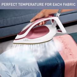 Calor GV9711C0 Centrale vapeur 3000 W 1,2 L Durilium Airglide soleplate Rouge, Blanc - Vue supplémentaire 4