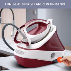 Calor GV9711C0 Centrale vapeur 3000 W 1,2 L Durilium Airglide soleplate Rouge, Blanc - Vue supplémentaire 5
