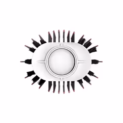 Rowenta CF6135F0 brosse soufflante et fer à lisser Brosse soufflante à air chaud Rose, Blanc