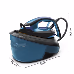 Tefal Express Vision SV8151E0 Centrale vapeur 2800 W 1,8 L Durilium AirGlide Autoclean soleplate Bleu, Noir - Vue supplémentaire 6