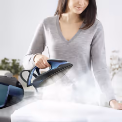 Tefal Express Vision SV8151E0 Centrale vapeur 2800 W 1,8 L Durilium AirGlide Autoclean soleplate Bleu, Noir - Vue supplémentaire 9