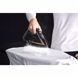 Tefal Puregliss FV8064 Fer à repasser à sec ou à vapeur Durilium AirGlide Autoclean soleplate 3000 W Noir, Bronze