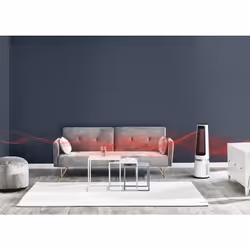 Rowenta Eclipse QU506 30 m² 62 dB 2100 W Blanc