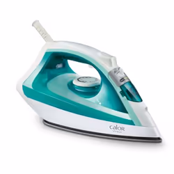 Calor FV1710C0, Fer à vapeur, Semelle anti-adhérente, 80 g/min, Turquoise, Blanc, 24 g/min, 1800 W