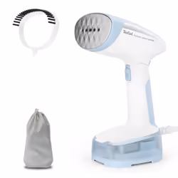 Tefal Access Steam Pocket DT3041, Défroisseur vapeur portatif, 0,25 min, Bleu, Blanc, Boutons, Commutateur manuel, 2,6 m