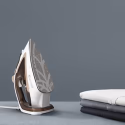 Tefal Easygliss Eco FV5780 Fer à repasser à sec ou à vapeur Durilium AirGlide soleplate 2800 W Bronze, Blanc