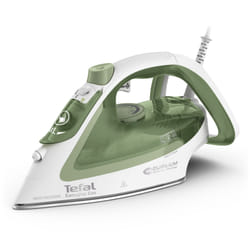 Tefal Easygliss Eco FV5781 Fer à repasser à sec ou à vapeur Durilium AirGlide soleplate 2800 W Blanc, Vert