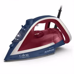 Calor FV6814C0, Fer à vapeur, Durilium AirGlide soleplate, Bleu, Rouge, Blanc, 50 g/min, 0,27 L, 2800 W