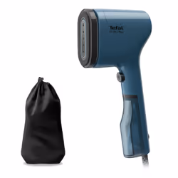 Tefal Pure Pop DT2020, Défroisseur vapeur portatif, 0,07 L, 0,25 min, Bleu, Boutons, Commutateur manuel