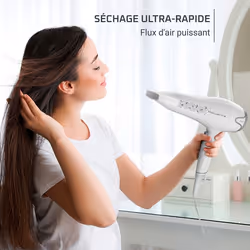 Rowenta CV5709F0 sèche-cheveux 2200 W Gris, Blanc