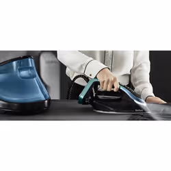 Tefal Pro Express Vision GV9822 3000 W 1,2 L Durilium AirGlide Autoclean soleplate Noir, Bleu