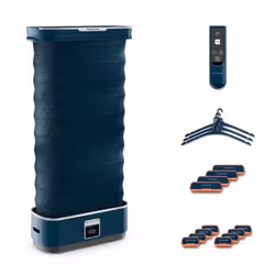 Rowenta Care For You First, Défroisseur vapeur vertical, 1,2 L, Noir, Bleu foncé, 740 mm, 310 mm, 1530 mm
