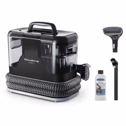 Rowenta Clean It IN5010F0, 400 W, Humide, Sans sac, 1,5 L, Eau, Noir, Gris