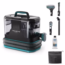 Rowenta Clean It IN5020F0, 750 W, Humide, Sans sac, 1,5 L, Eau, Noir, Vert, Transparent